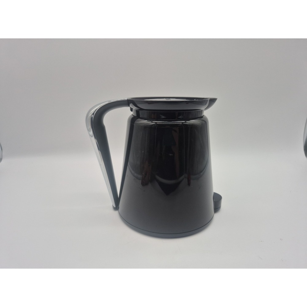 Keurig 2.0 Black K-Carafe Pitcher & Lid Coffee Pot 32 oz w/ Chrome Handle